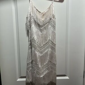 NWT Lulus Fringe and Sequin Dress